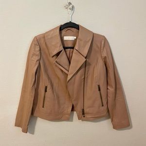 NWOT TORY BURCH LEATHER JACKET SZ 8